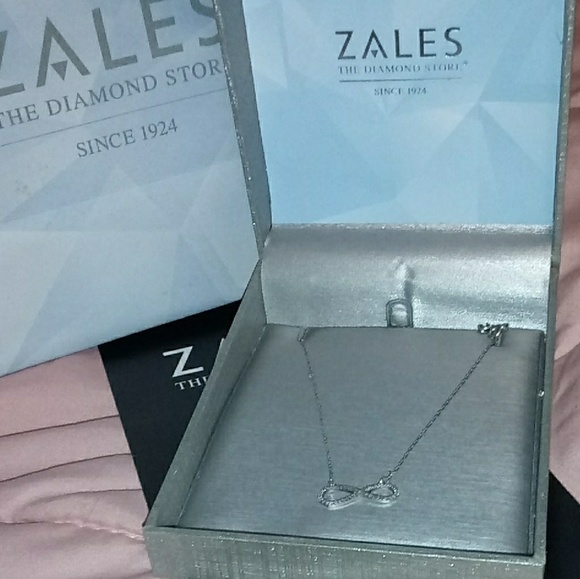 Zales Jewelry - Diamond infinity necklace Zales Jewelry - Diamond infinity necklace